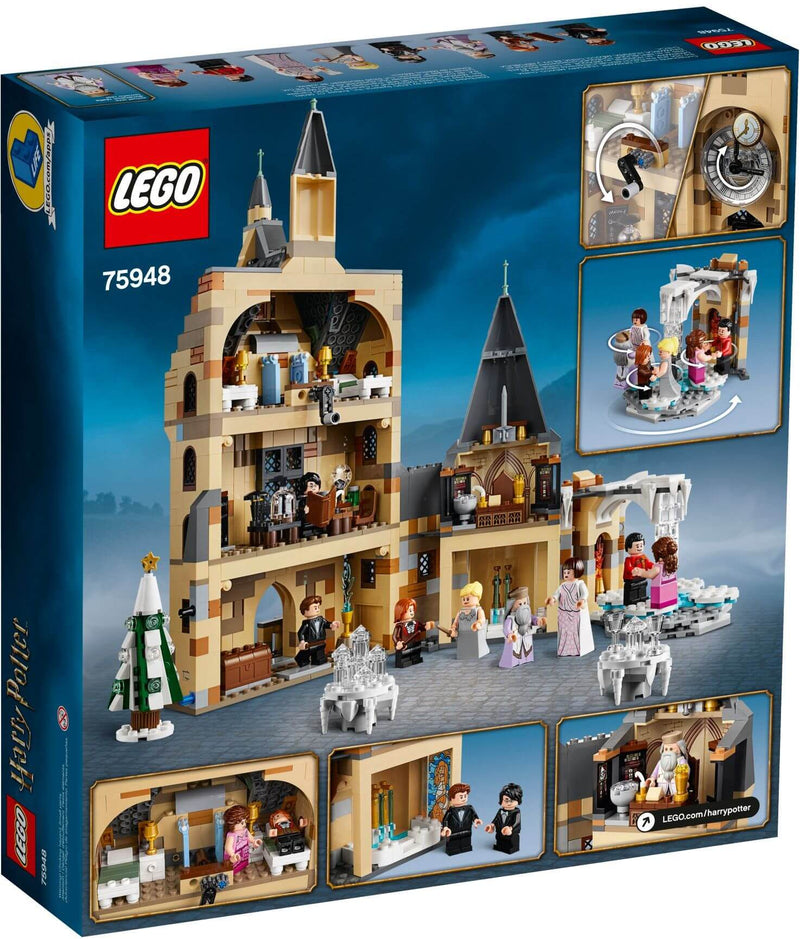 LEGO Harry Potter 75948 Hogwarts Clock Tower back box art