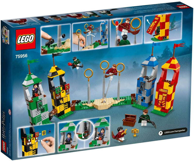 LEGO Harry Potter 75956 Quidditch Match back box art