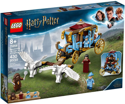 LEGO Harry Potter 75958 Beauxbatons' Carriage: Arrival at Hogwarts front box art