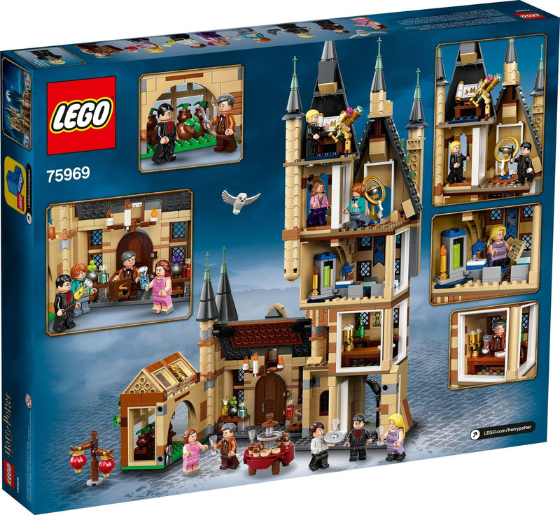 LEGO Harry Potter 75969 Hogwarts Astronomy Tower back box art