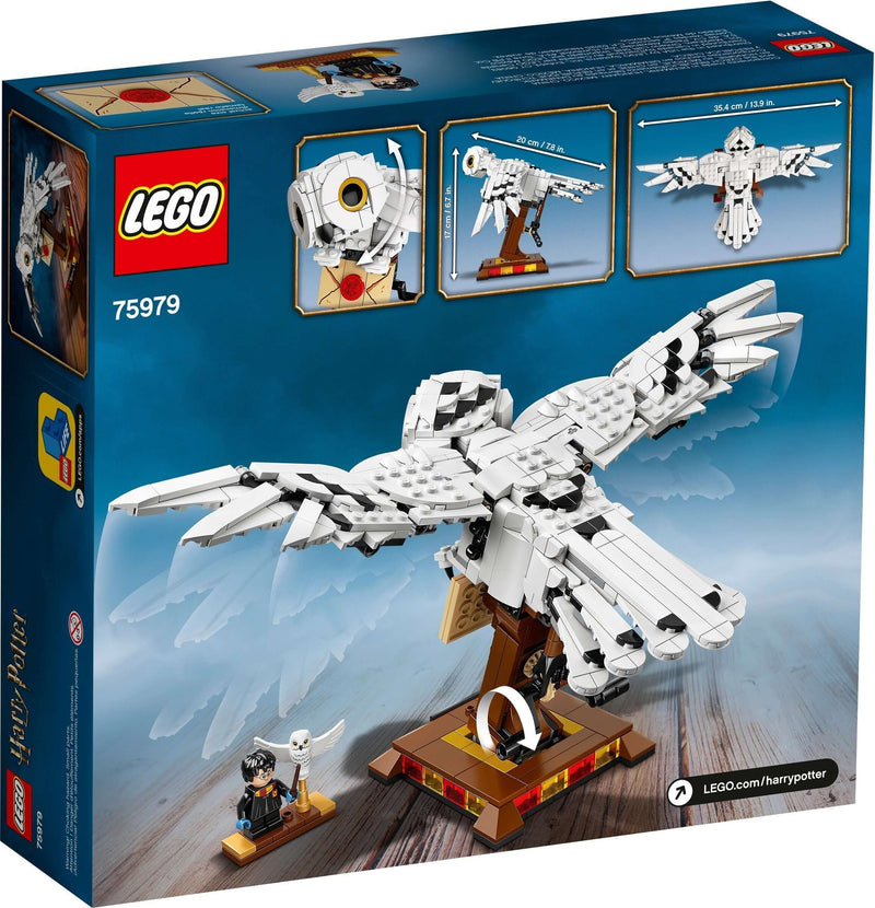 LEGO Harry Potter 75979 Hedwig back box art