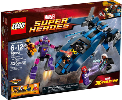 LEGO Marvel 76022 X-Men vs. The Sentinel front box art