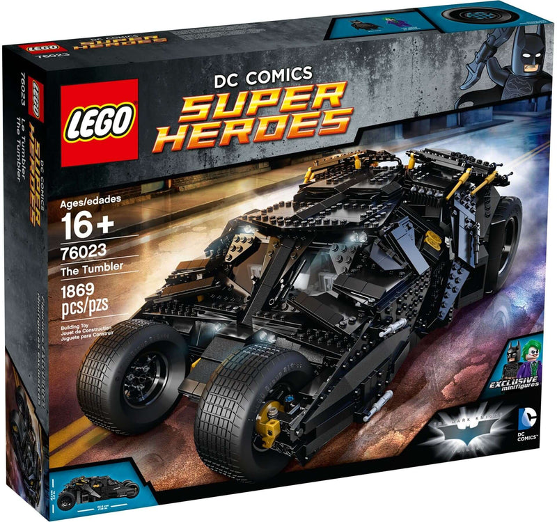 LEGO DC Comics Super Heroes 76023 The Tumbler front box art