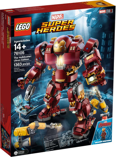 LEGO Marvel Super Heroes 76105 The Hulkbuster: Ultron Edition front box art