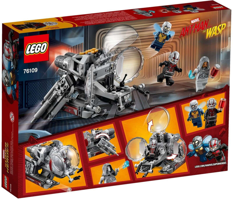 LEGO Marvel 76109 Quantum Realm Explorers back box art