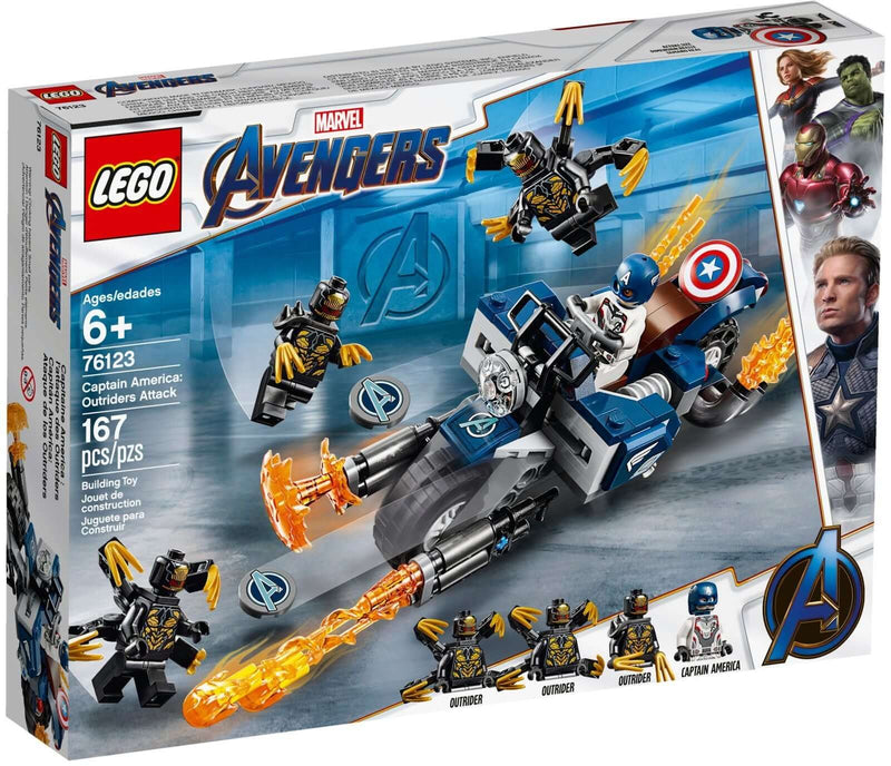 LEGO Marvel Super Heroes 76123 Captain America: Outriders Attack