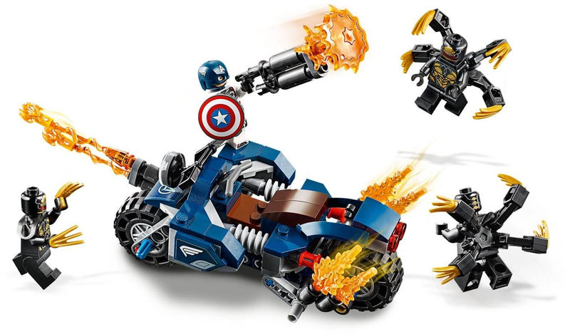 LEGO Marvel Super Heroes 76123 Captain America: Outriders Attack