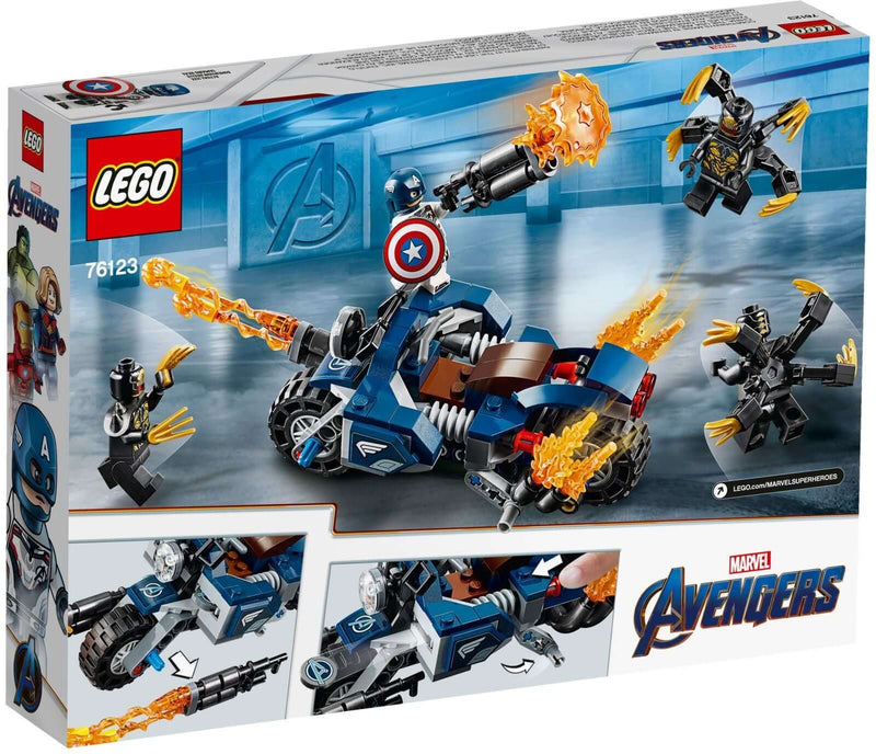 LEGO Marvel Super Heroes 76123 Captain America: Outriders Attack