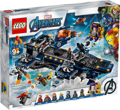 LEGO Marvel Super Heroes 76153 Avengers Helicarrier front box art
