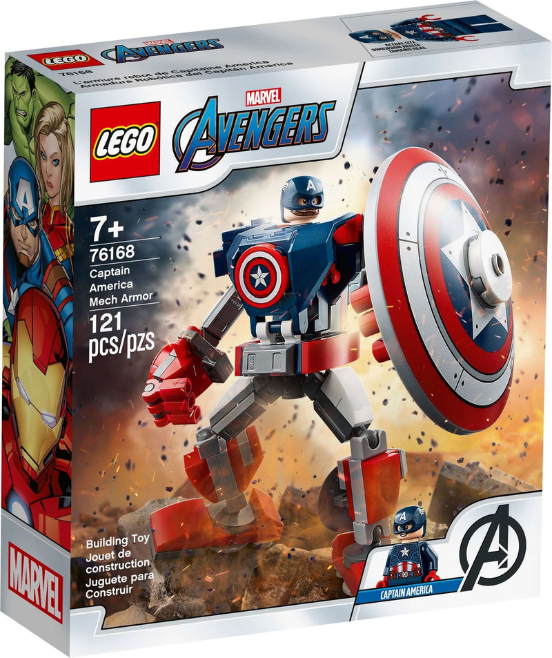 LEGO Marvel Super Heroes 76168 Captain America Mech Armor