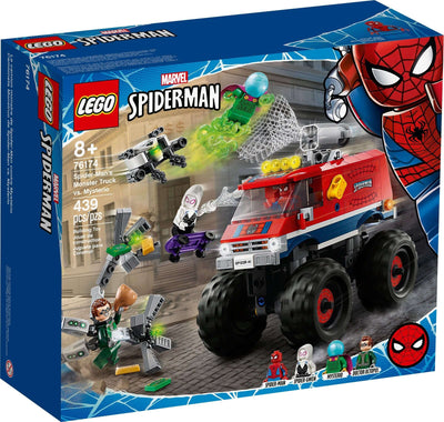 LEGO Marvel Super Heroes 76174 Spider-Man's Monster Truck vs. Mysterio front box art