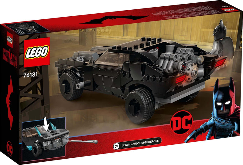 LEGO DC 76181 Batmobile: The Penguin Chase back box art