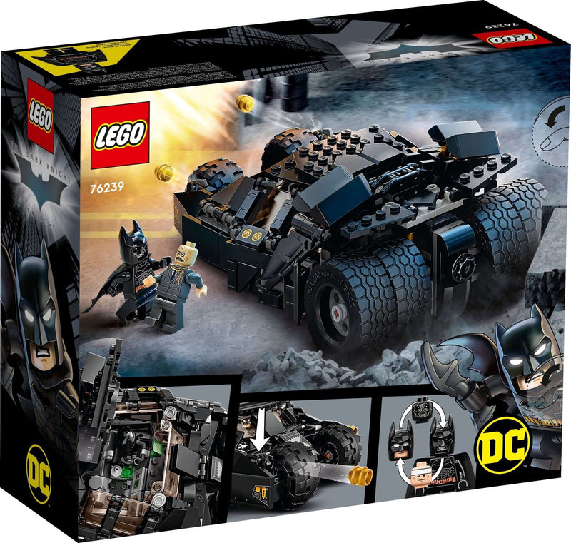 LEGO DC 76239 Batmobile Tumbler: Scarecrow Showdown back box