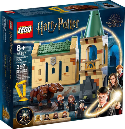 LEGO Harry Potter 76387 Hogwarts: Fluffy Encounter front box art