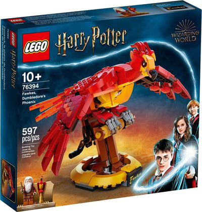 LEGO Harry Potter 76394 Fawkes, Dumbledore's Phoenix front box art