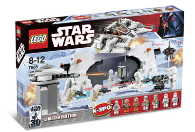 LEGO Star Wars 7666 Hoth Rebel Base front box art