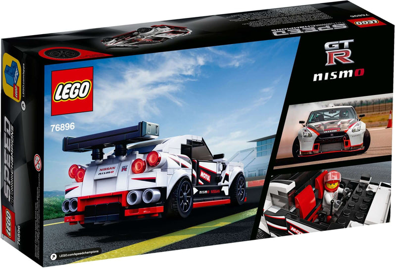 LEGO Speed Champions 76896 Nissan GT-R NISMO back box art