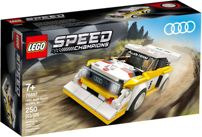 LEGO Speed Champions 76897 1985 Audi Sport quattro S1 front box art