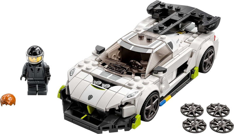 LEGO Speed Champions 76900 Koenigsegg Jesko and minifigure
