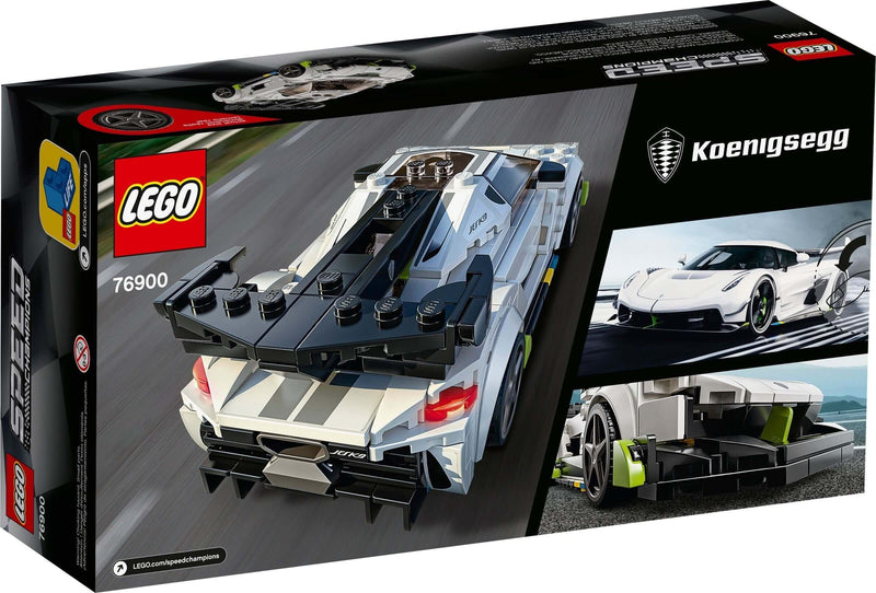 LEGO Speed Champions 76900 Koenigsegg Jesko back box