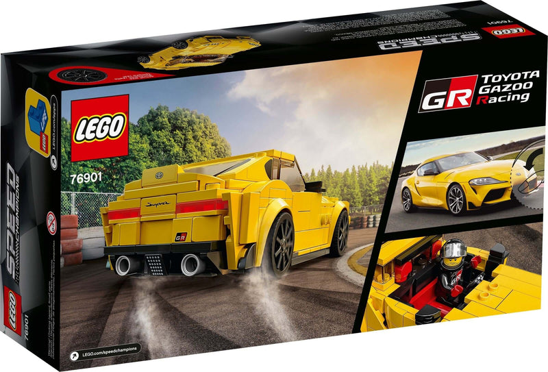 LEGO Speed Champions 76901 Toyota GR Supra back box art