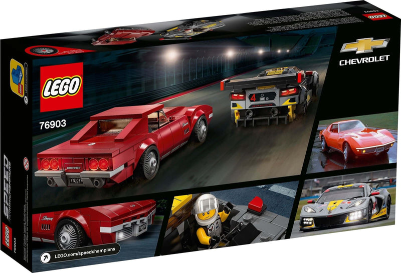 LEGO Speed Champions 76903 Chevrolet Corvette back box art
