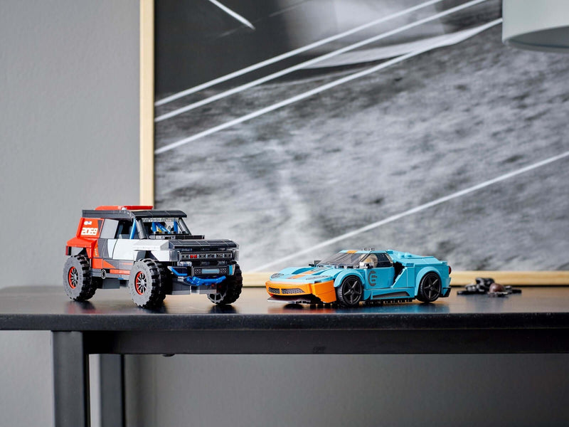 LEGO Speed Champions 76905 Ford GT Heritage Edition and Bronco R