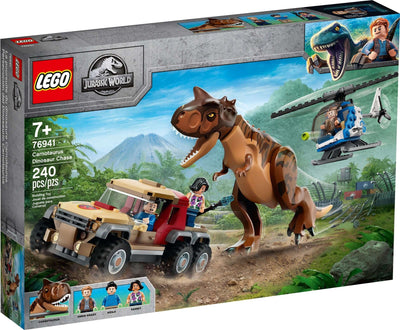LEGO Jurassic World 76941 Carnotaurus Dinosaur Chase front box set