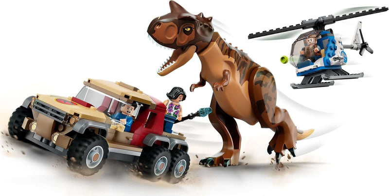 LEGO Jurassic World 76941 Carnotaurus Dinosaur Chase action