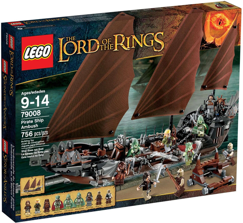 LEGO LOTR 79008 Pirate Ship Ambush Brickollector NZ