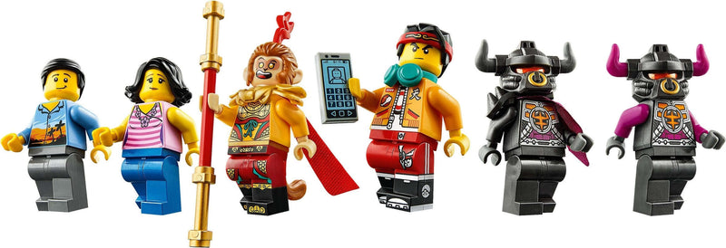LEGO Monkie Kid 80012 Monkey King Warrior Mech minifigures