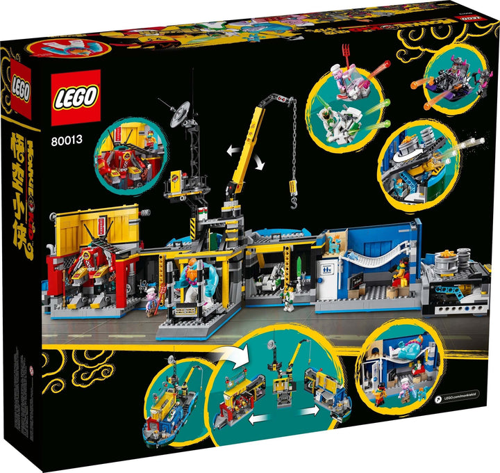 LEGO Monkie Kid 80013 Monkie Kid's Team Secret HQ | Brickollector NZ