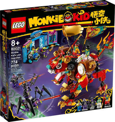 LEGO Monkie Kid 80021 Monkie Kid's Lion Guardian front box art