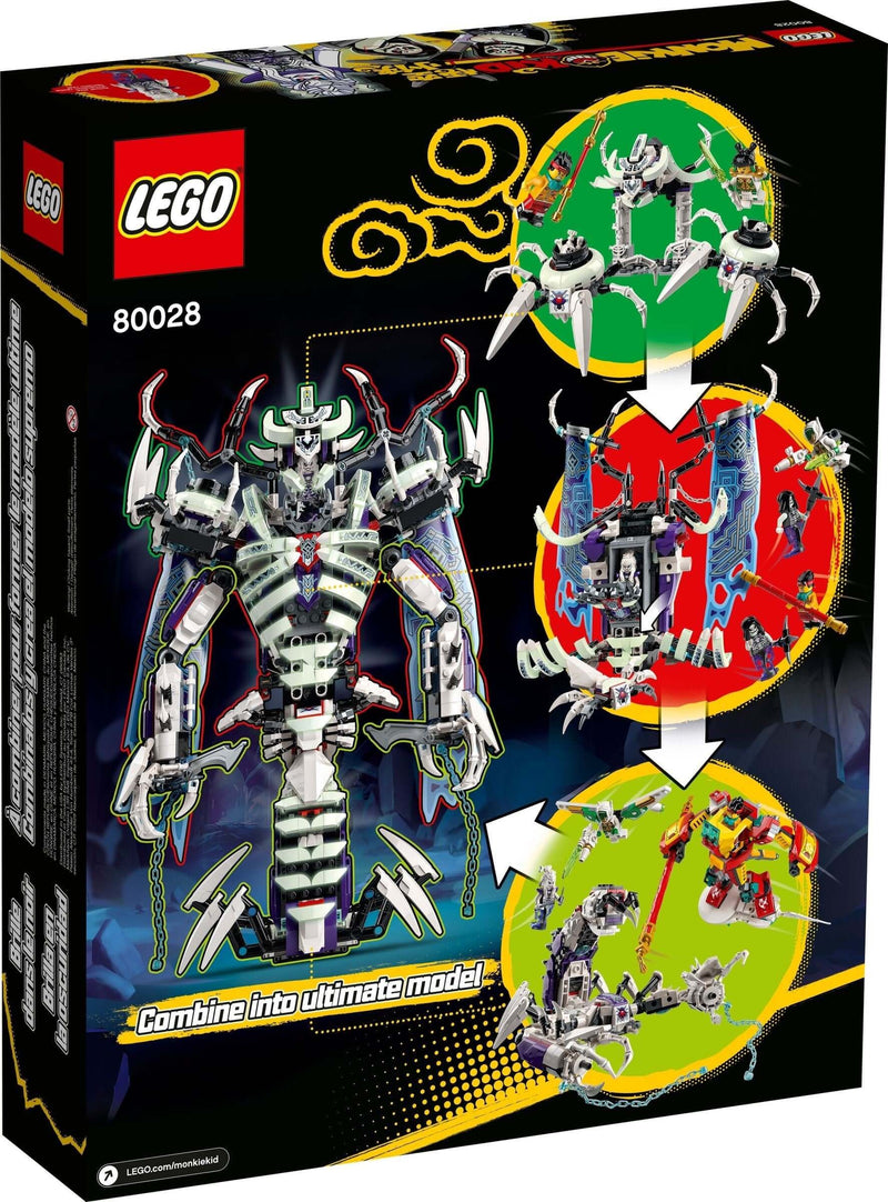 LEGO Monkie Kid 80028 The Bone Demon back box art