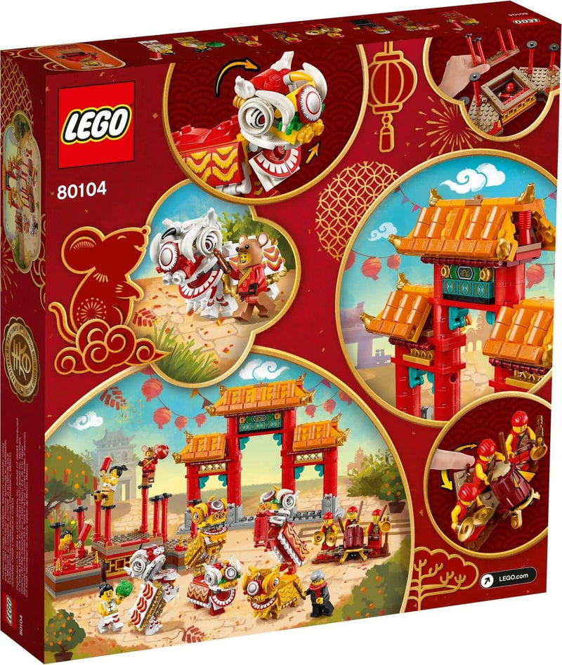 LEGO 80104 Lion Dance back box