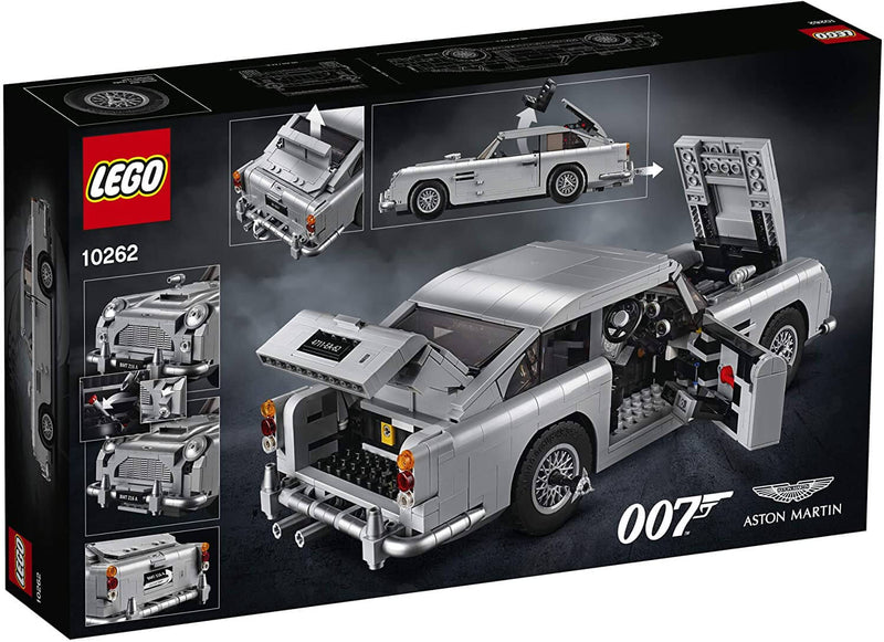 LEGO Creator 10262 James Bond Aston Martin DB5 back box art
