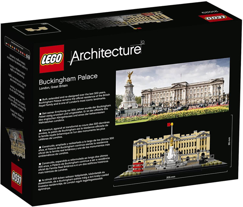 LEGO Architecture 21029 Buckingham Palace back box