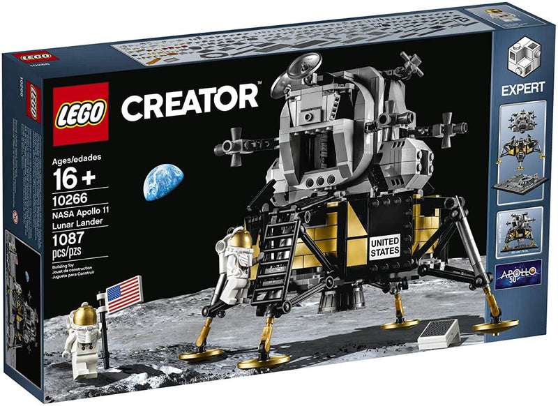 LEGO Creator 10266 NASA Apollo 11 Lunar Lander front box art