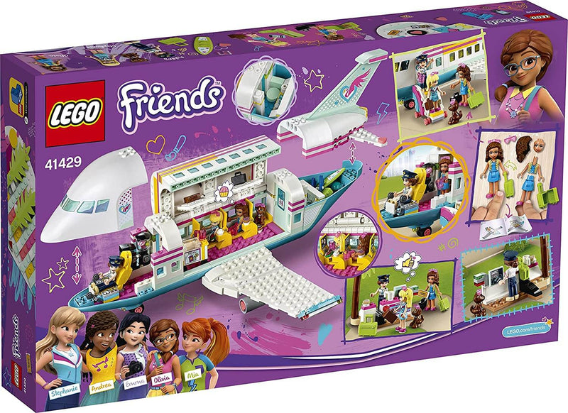 LEGO Friends 41429 Heartlake City Airplane back box