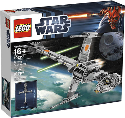 LEGO Star Wars 10227 B-wing Starfighter UCS front box art