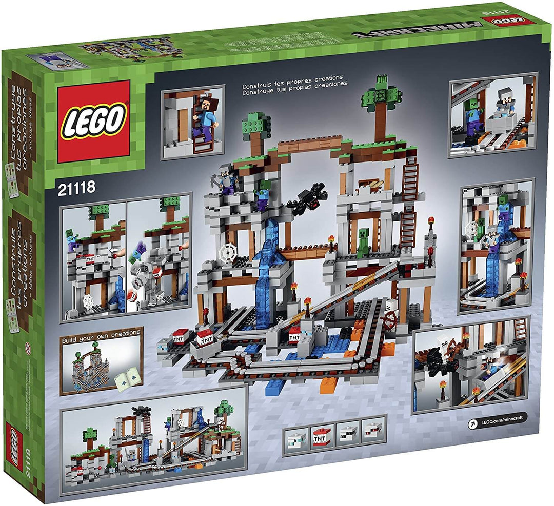 Minecraft Lego Creeper Mine 21155 Used/PO Set – Lego 21155