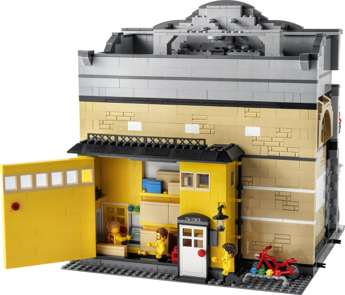 Lego Modular Construction Site Bricklink Set Lego Modular