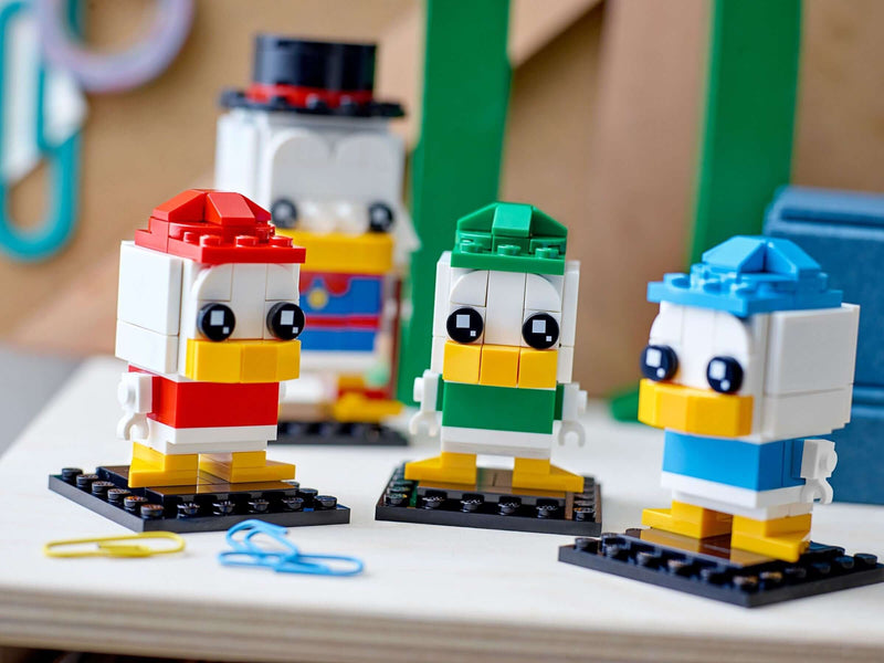 LEGO BrickHeadz 40477 Scrooge McDuck, Huey, Dewey & Louie