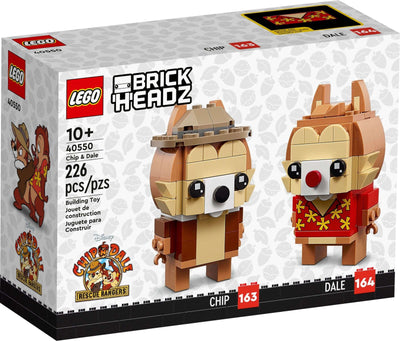 LEGO BrickHeadz 40550 Chip & Dale front box art
