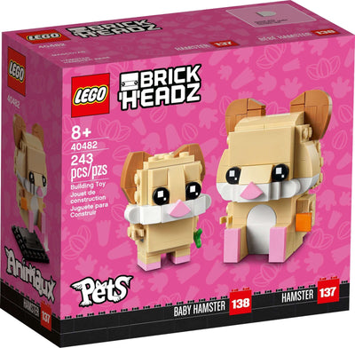 LEGO BrickHeadz 40482 Hamster front box art