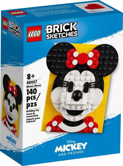 LEGO Brick Sketches 40457 Minnie Mouse front box art