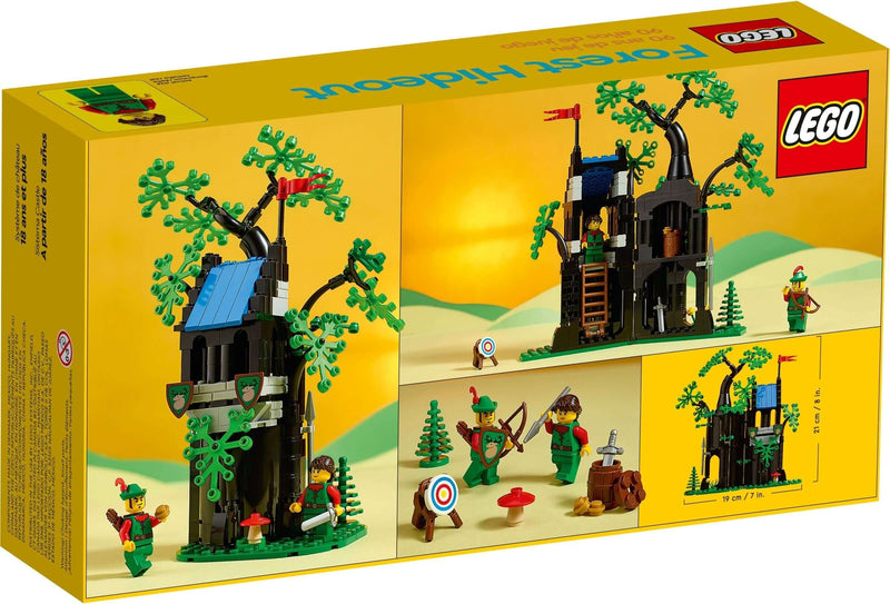 LEGO Castle 40567 Forest Hideout back box art