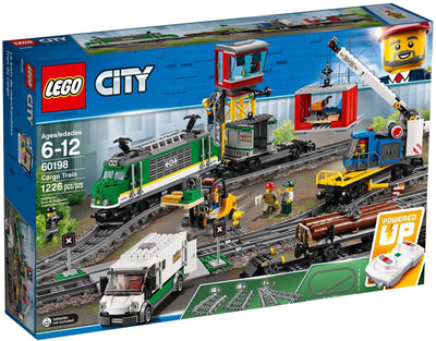 LEGO City 60198 Cargo Train front box art