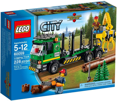 LEGO City 60059 Logging Truck front box art