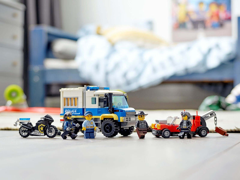 LEGO City 60276 Police Prisoner Transport display